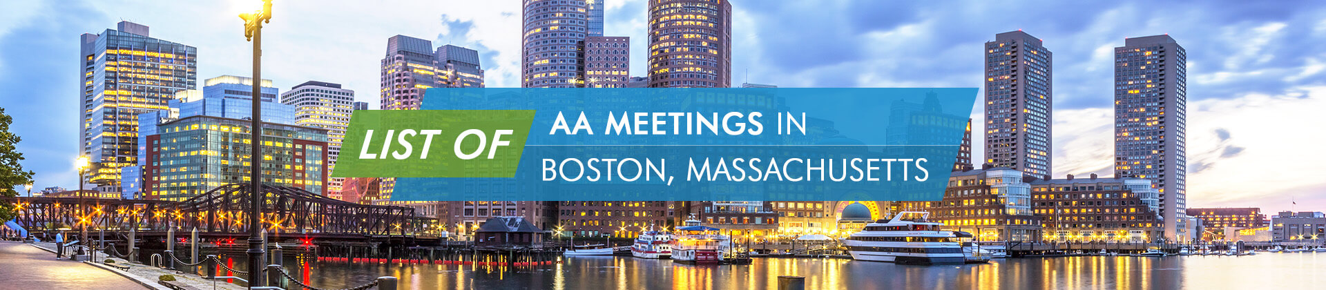 AA Meetings Boston Massachusetts
