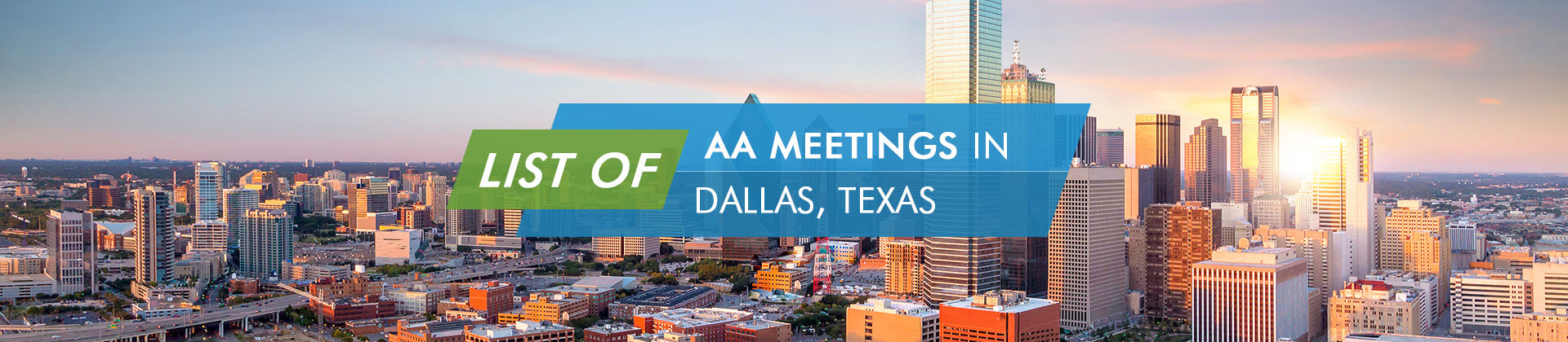 AA Meetings Dallas, Texas