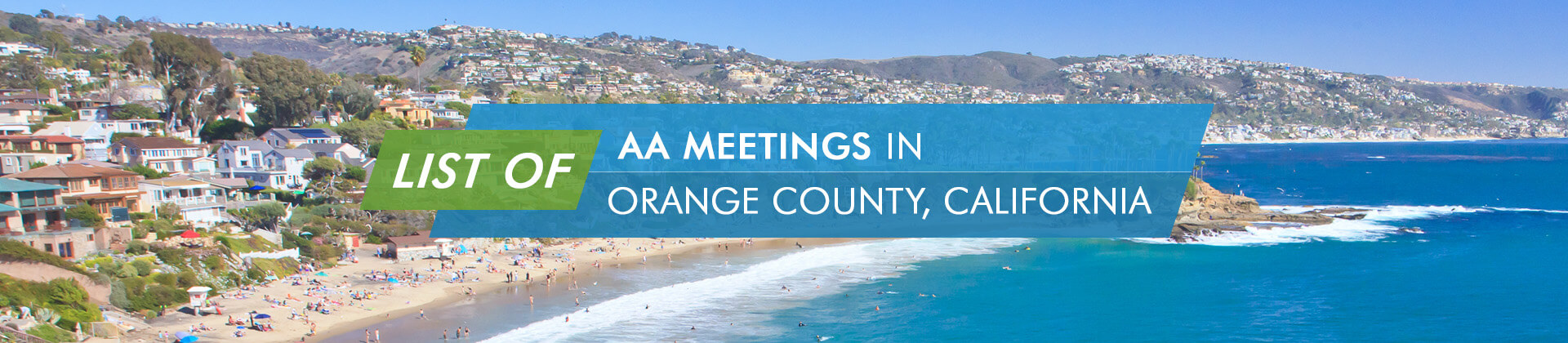 AA Meetings Orange County California