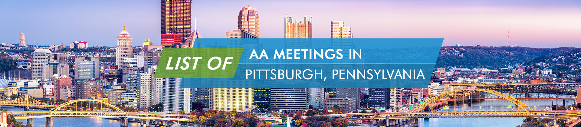AA Meetings Pittsburgh Pennsylvania