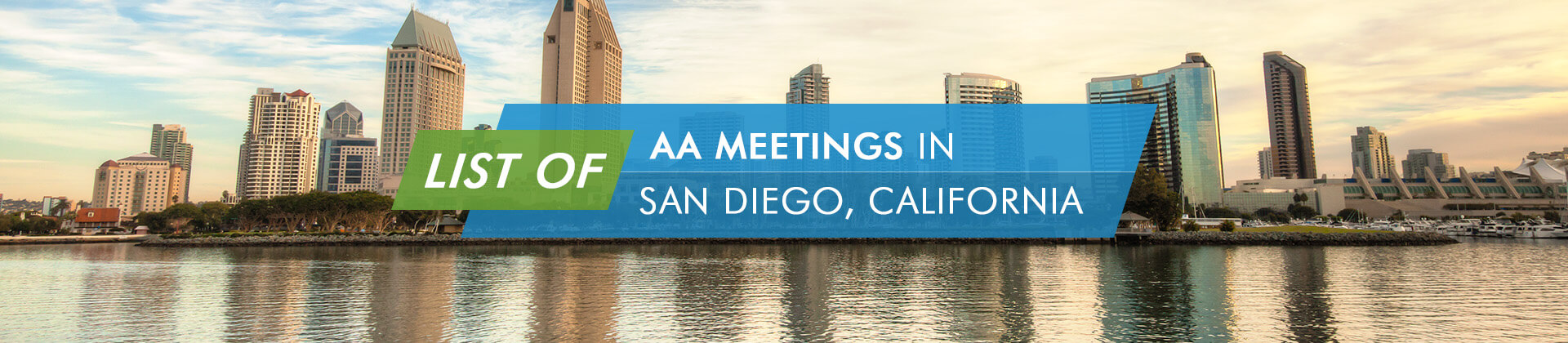 AA Meetings San Diego, California