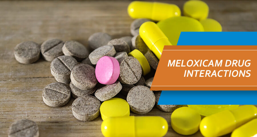 Drugs that can caise interactions with Mobic