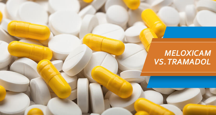 Meloxicam and Tramadol pills