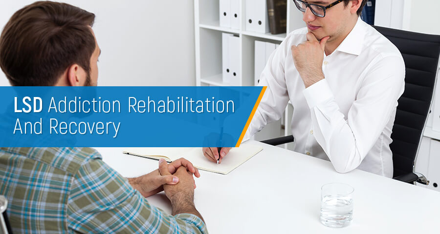 Doctor and patient are discussing LSD Addiction Rehabilitation