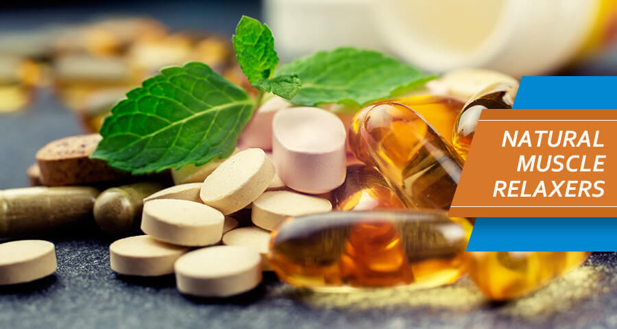Natural Muscle Relaxers on the table