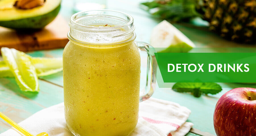 different detox drinks