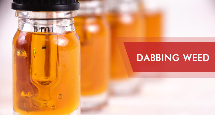 dabbing cannabis