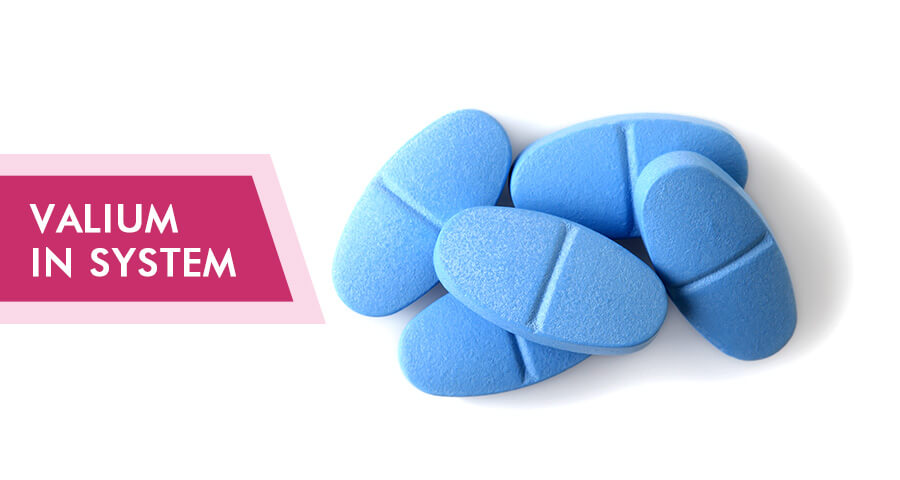how long valium stays in system