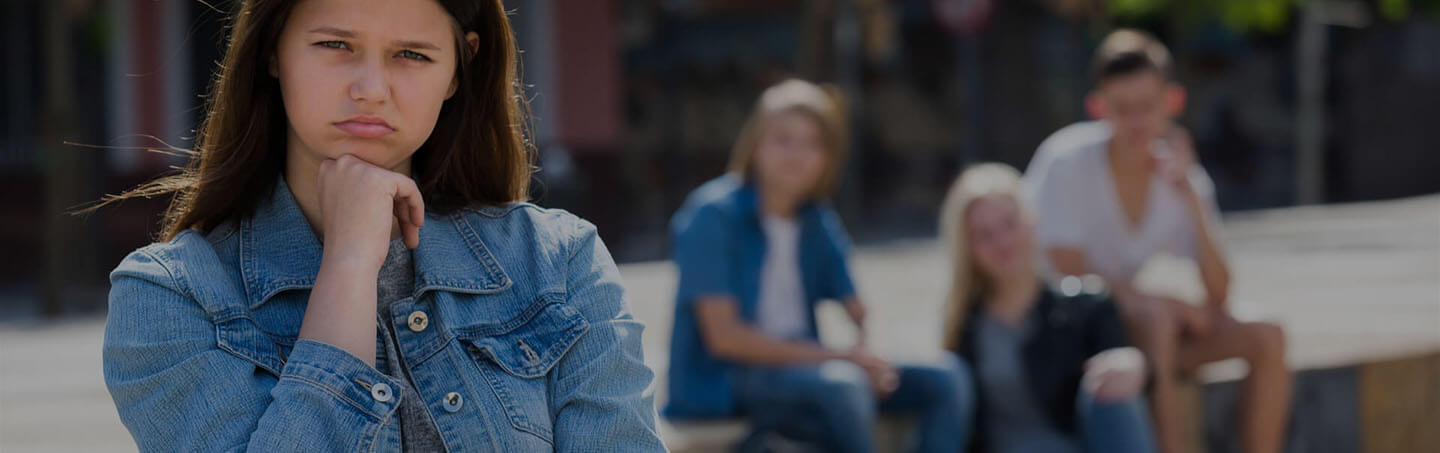 Teenager outcast