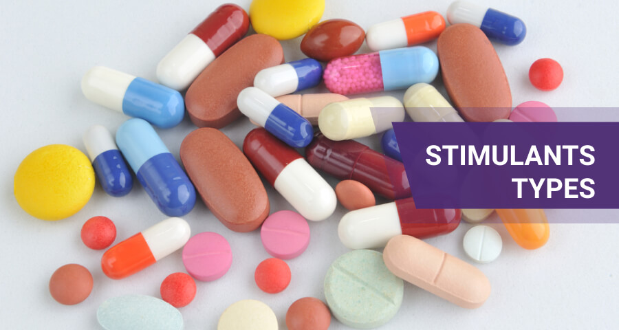 different types of stimulant pills