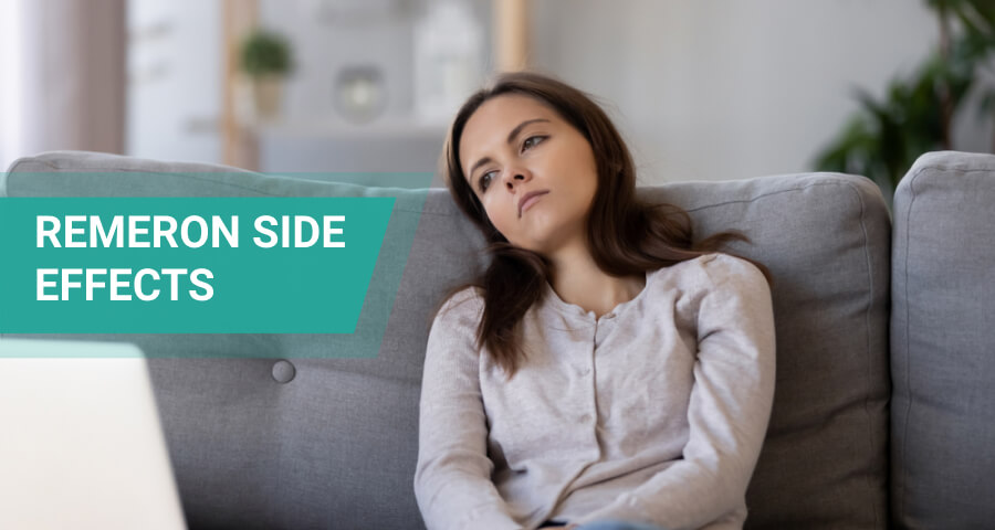 what side effects remeron causes