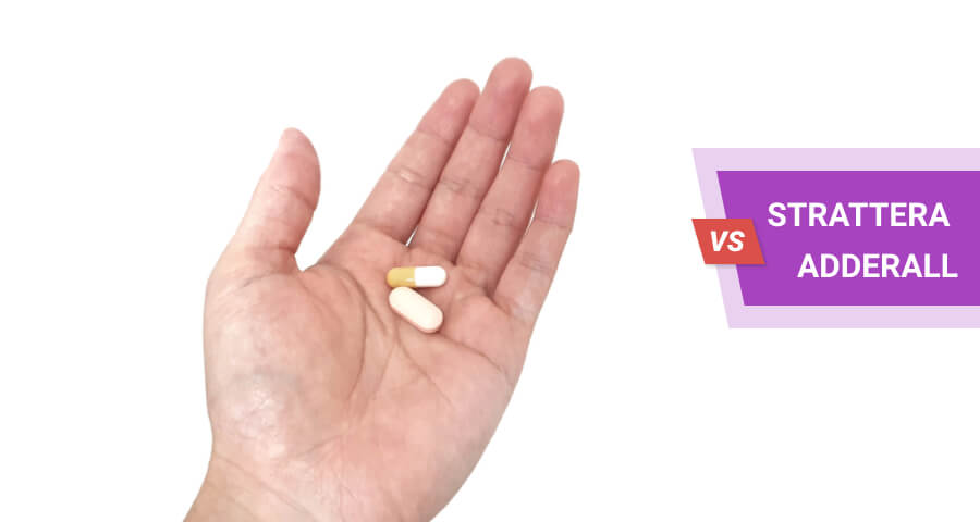 how strattera and adderall differ