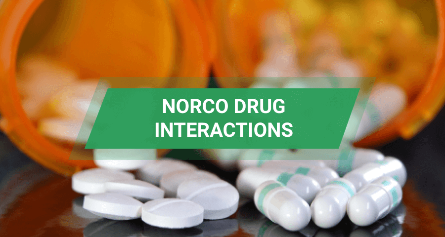 Norco Drug Interactions