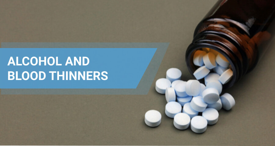 alcohol and blood thinners