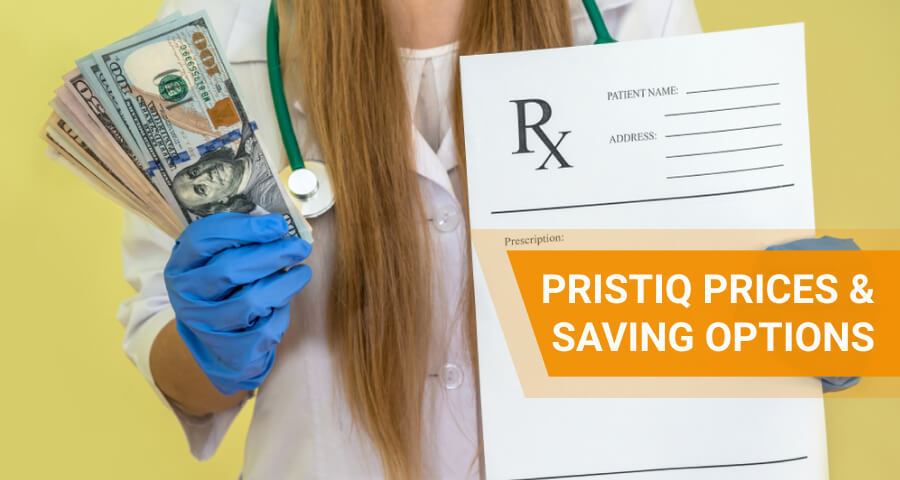 how much does pristiq cost
