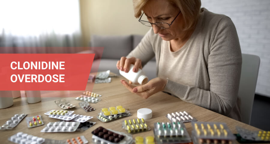how much to overdose on clonidine