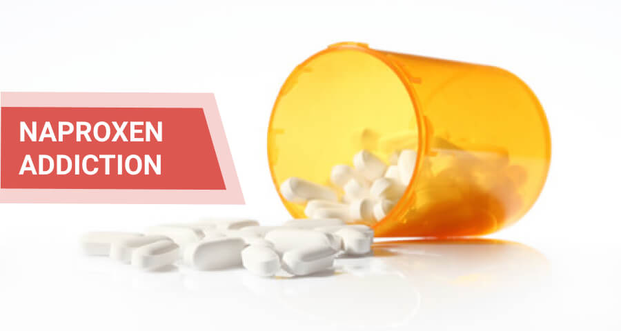 White Naproxen Pills
