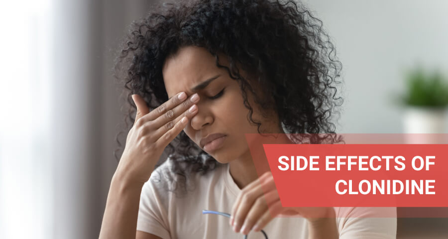 clonidine side effects