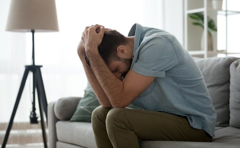 Man experiences side effects after snorting Xanax.