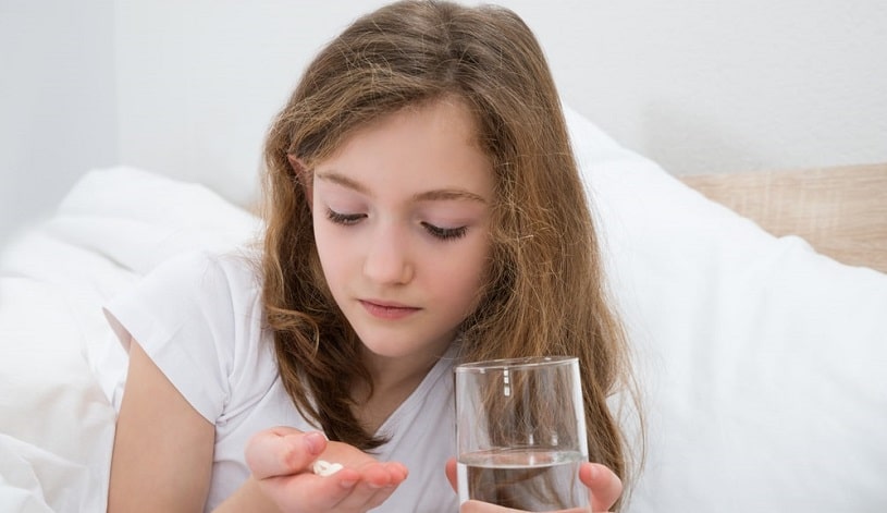 Child taking Clonidine.
