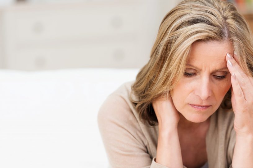 Woman is Suffering from Stress