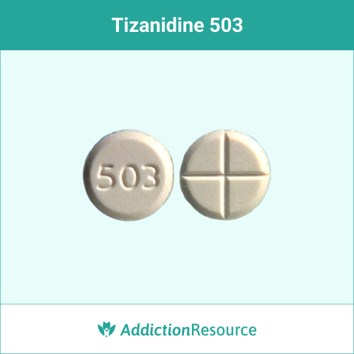 tizanidine White 503 pill