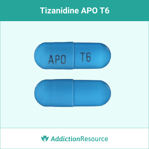 tizanidine Blue APO T6 capsule